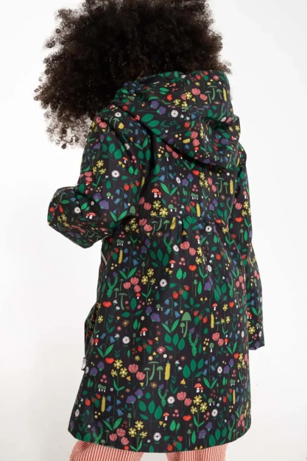 Danekirstine Midseason Jacket Black BOTANICAL