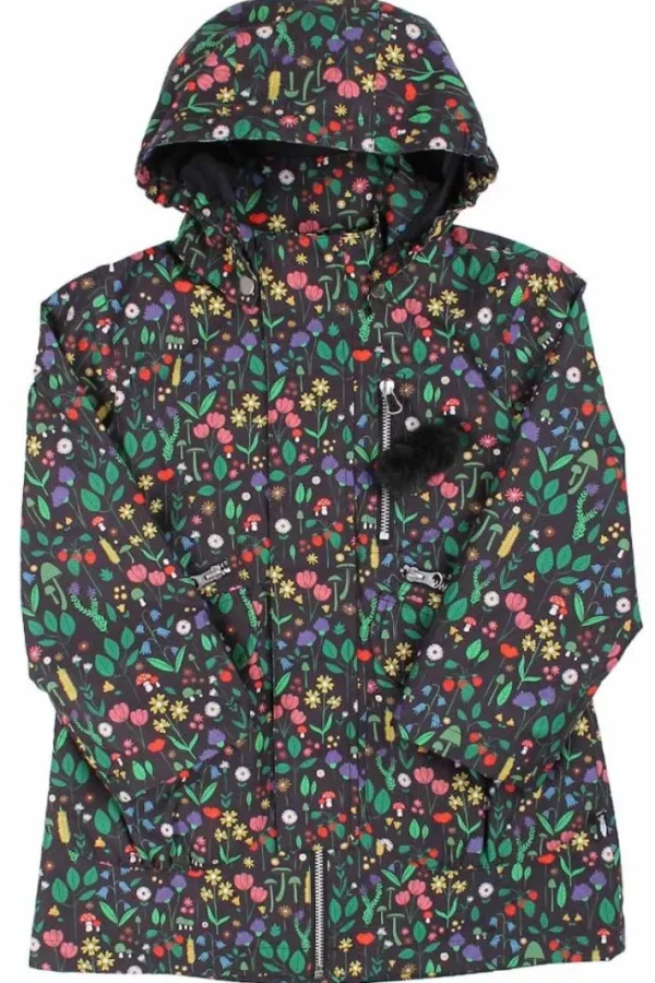 Danekirstine Midseason Jacket Black BOTANICAL