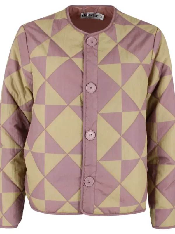 Daneland AOP Thermo Jacket Dk Rose Beige/Beige DIAMETRIC