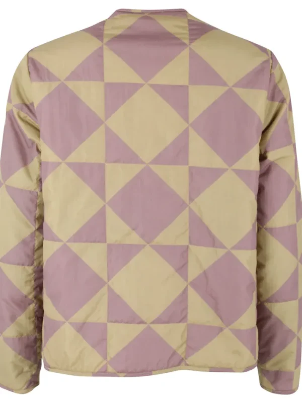 Daneland AOP Thermo Jacket Dk Rose Beige/Beige DIAMETRIC