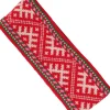 Danelangrend Wool Headband Red/OffWhite