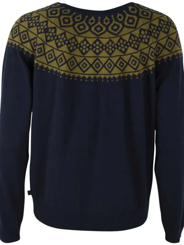 Danelarvik Cotton Knit Cardigan Dark Navy