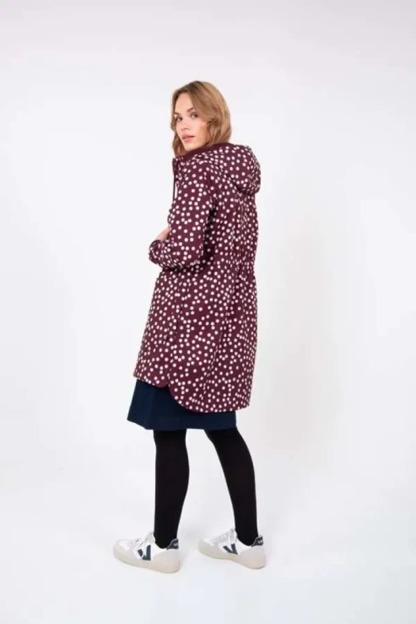 Danelaura Softshell Dark Bordeaux/Chalk