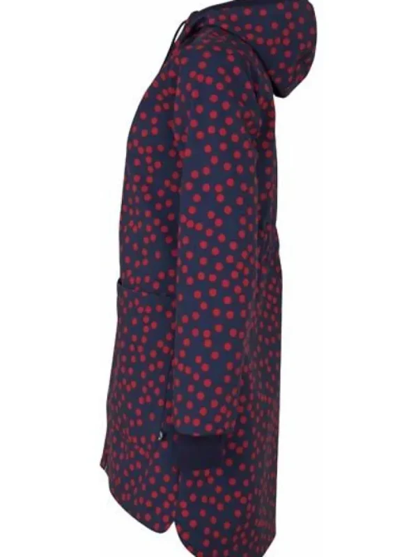 Danelaura Softshell Navy/Red FUNDOTS