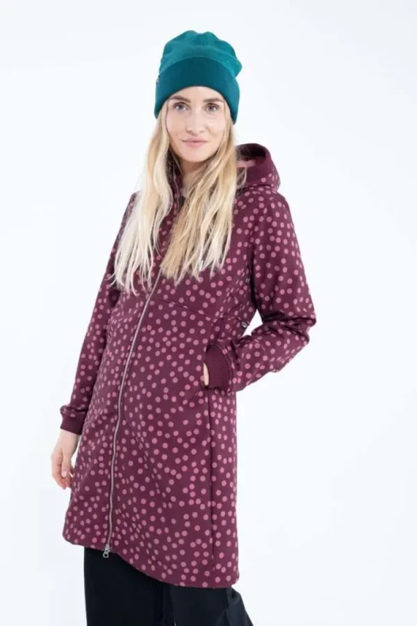 Daneline Softshell Dark BDX/Warm rose FUNDOTS