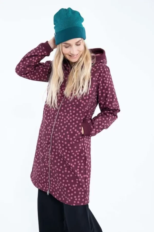 Daneline Softshell Dark BDX/Warm rose FUNDOTS
