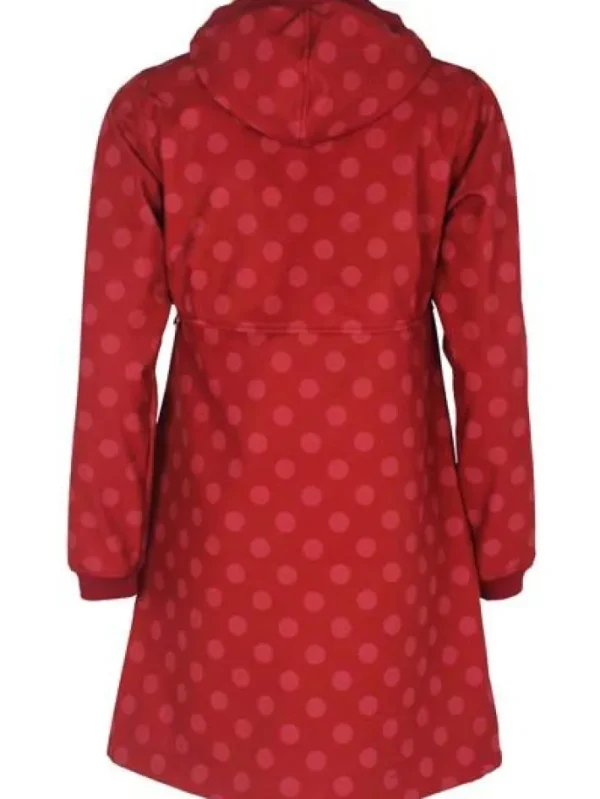 Daneline Softshell Dark Brick/Cold Rose FUNDOTS