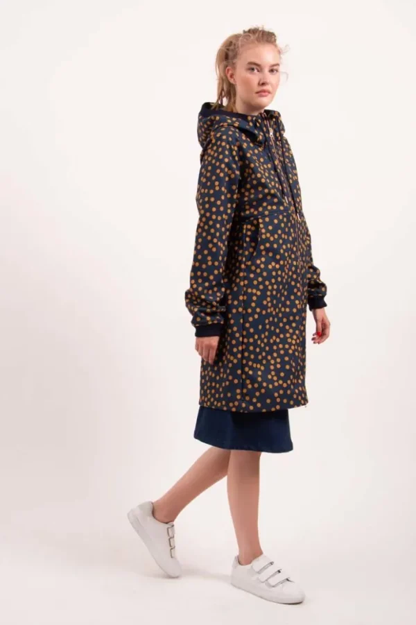 Daneline Softshell Navy/Light Amber FUNDOTS