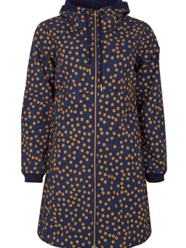 Daneline Softshell Navy/Light Amber FUNDOTS