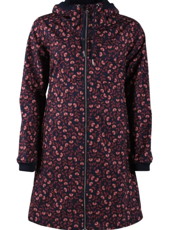 Daneline Softshell Navy/Pink Rust FLUERIE
