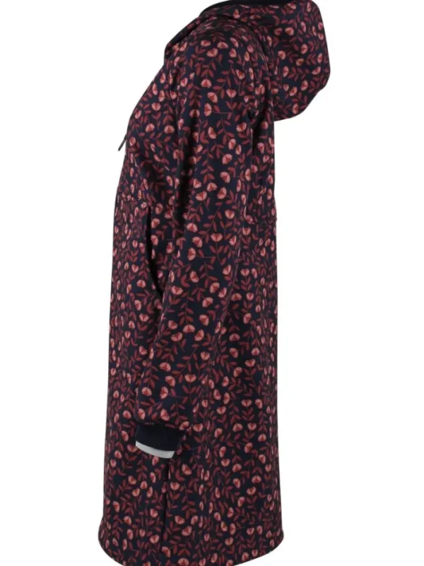 Daneline Softshell Navy/Pink Rust FLUERIE