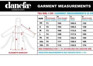 Danelisabeth Raincoat Dark Yellow FLEURIE