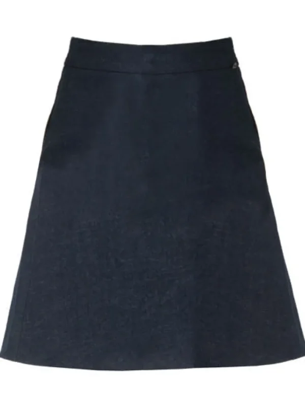 Danelondon Denim skirt Dark blue