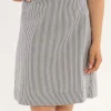 Danelondon Light Canvas Skirt Milkboy Stripe