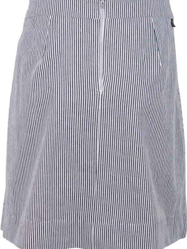 Danelondon Light Canvas Skirt Milkboy Stripe