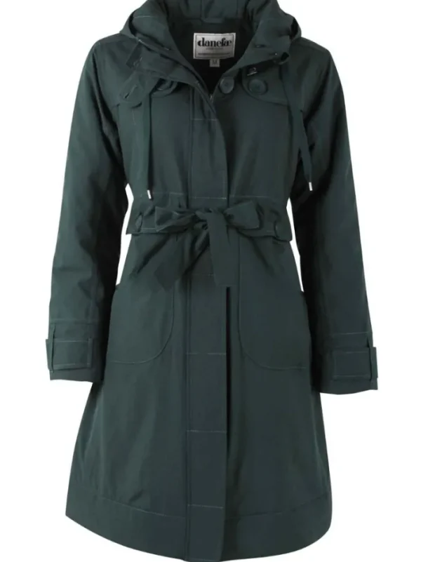 Danelse Stretch Winter Jacket Black green