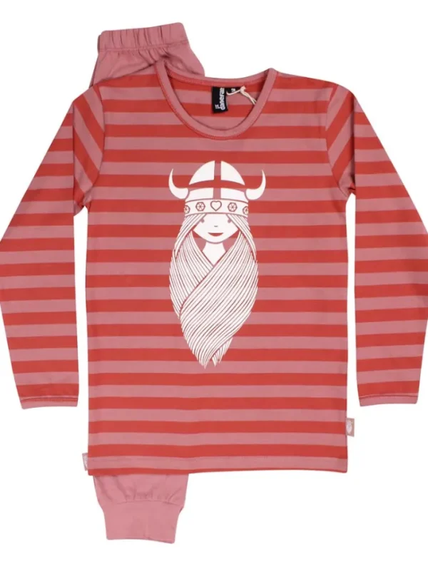 Danelukoeje Set Swedish Red/Antique Rose FREJA