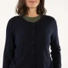 Danelunch Viscose Cardigan Dark Navy