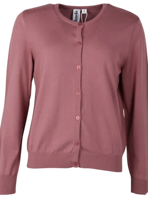 Danelunch Viscose Cardigan Antique Rose
