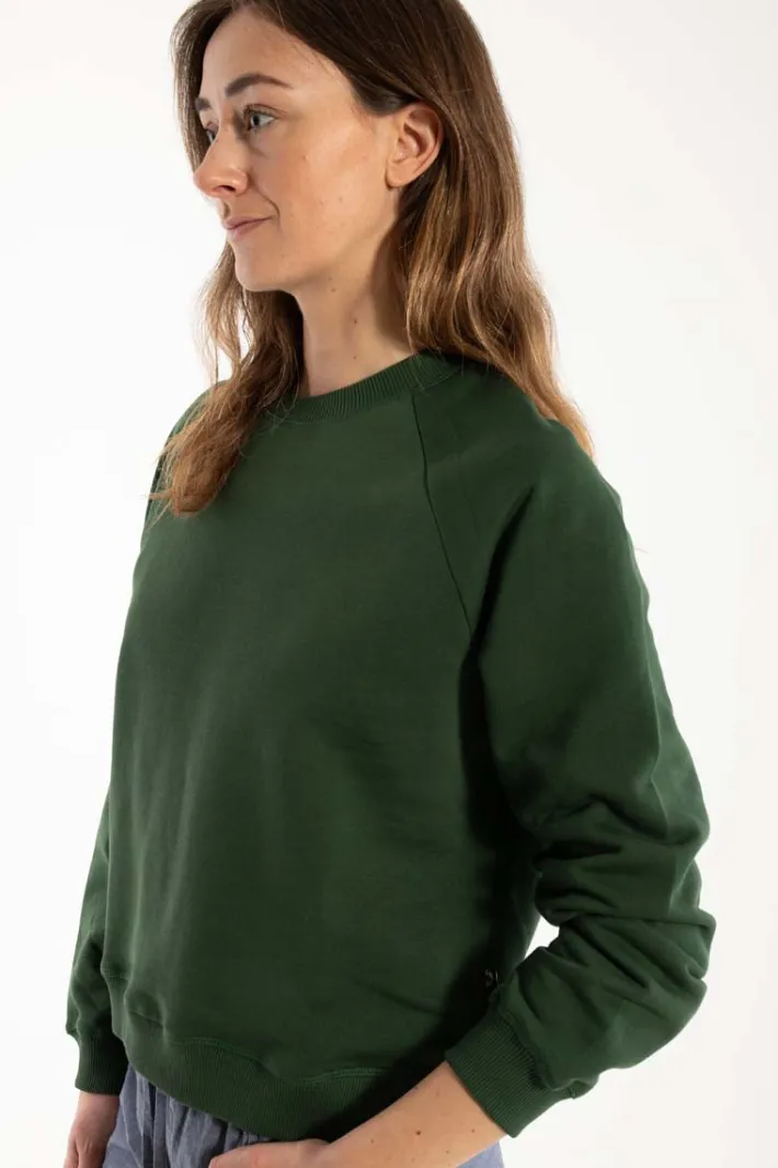 danemama_moleton_sweat_de_1.webp Danemama Moleton Sweat Deep Green