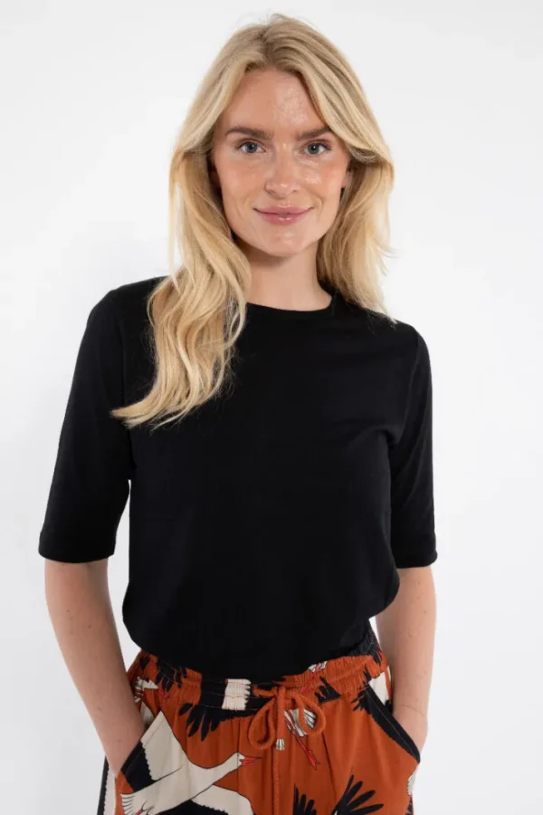 Danemanna Modal Tee Black