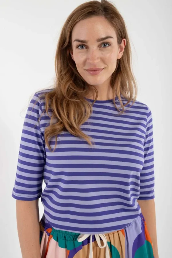 Danemanna Modal Tee Cold Purple/Purple