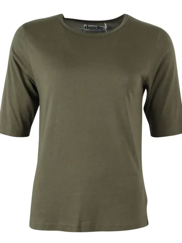 Danemanna Modal Tee Dk Army