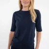 Danemanna Modal Tee Dk Navy