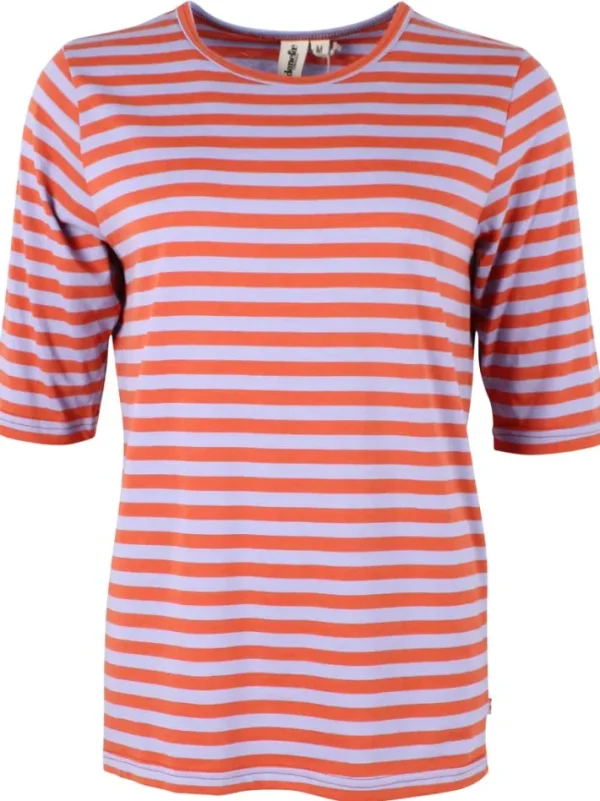 Danemanna Modal Tee Light Rust/Purple