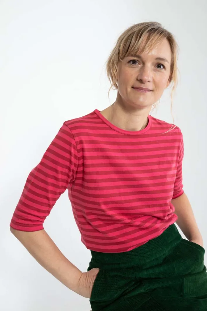 danemanna_modal_tee_rouge_0.webp Danemanna Modal Tee Rouge/Power Pink