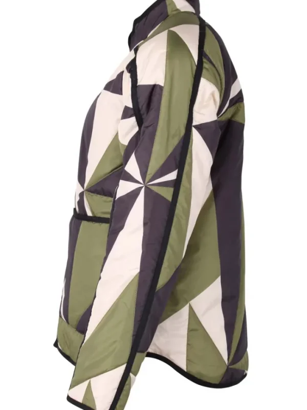 Danemaple Thermo Jacket Olive/Black/Light Beige