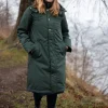 Danemargrethe Winter Coat Dark Army