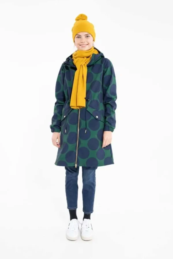 Danemarianne Softshell Dark Army/Dark Navy MEGADOTS