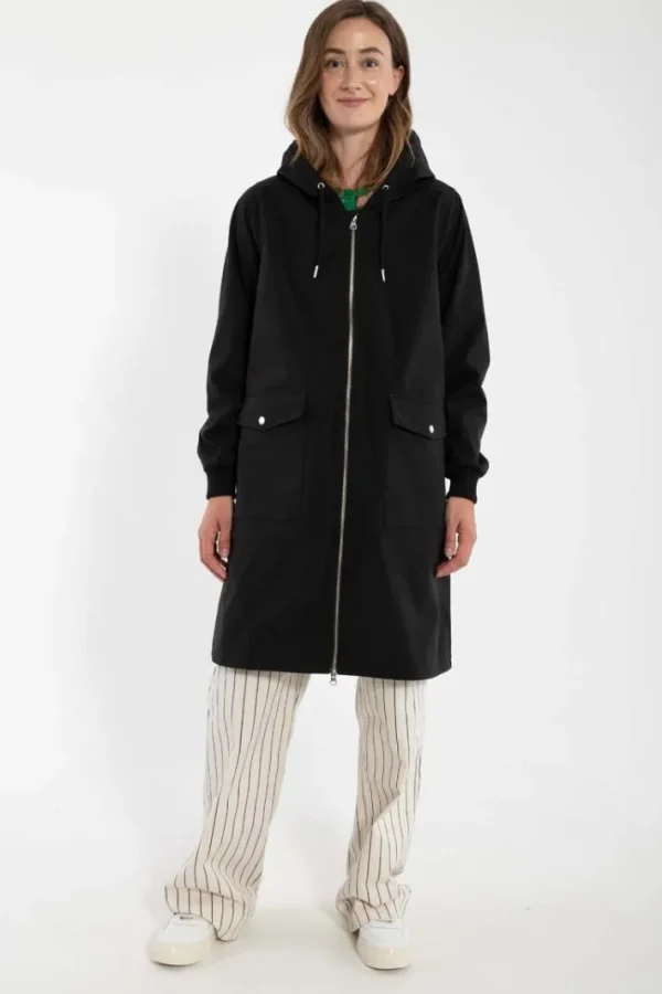 Danemarselisborg Brushed Shell Parka Black