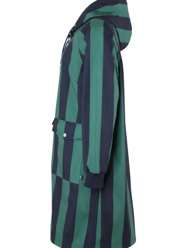 Danemarselisborg Brushed Shell Parka Dk Navy/Verde