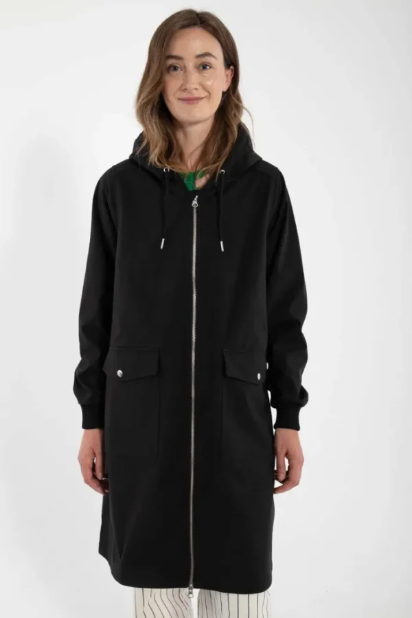 Danemarselisborg Brushed Shell Parka Black
