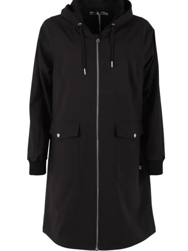 Danemarselisborg Brushed Shell Parka Black