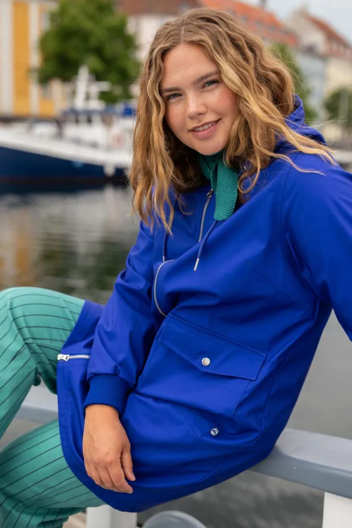 danemarselisborg_brushed__6-2.webp Danemarselisborg Brushed Shell Parka Deep Blue