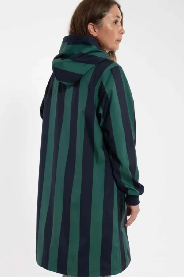 Danemarselisborg Brushed Shell Parka Dk Navy/Verde