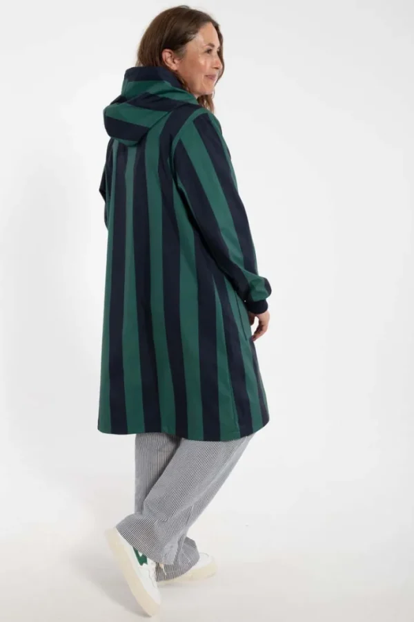 Danemarselisborg Brushed Shell Parka Dk Navy/Verde