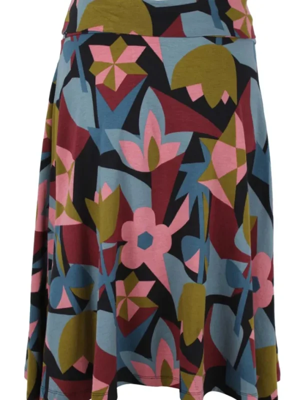 Danematilda Modal Skirt Black GEOFLEUR