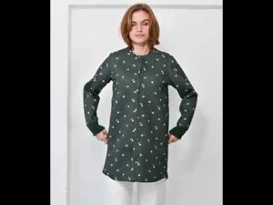Danemaude Thermo Coat Deep Forest MINIFLOWER