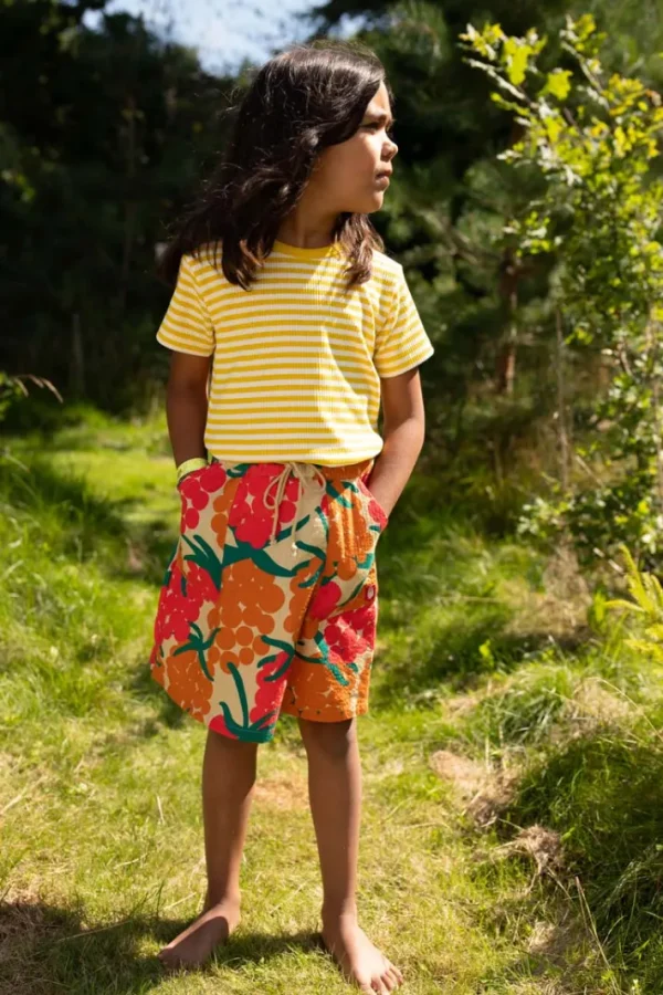 Danemia Searsucker Skirt Beige MAXIBERRY