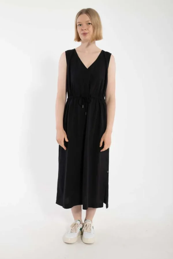 Danemimi Searsucker Dress Black