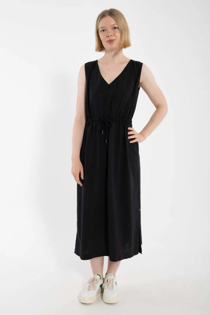 danemimi_searsucker_dress_2.webp Danemimi Searsucker Dress Black