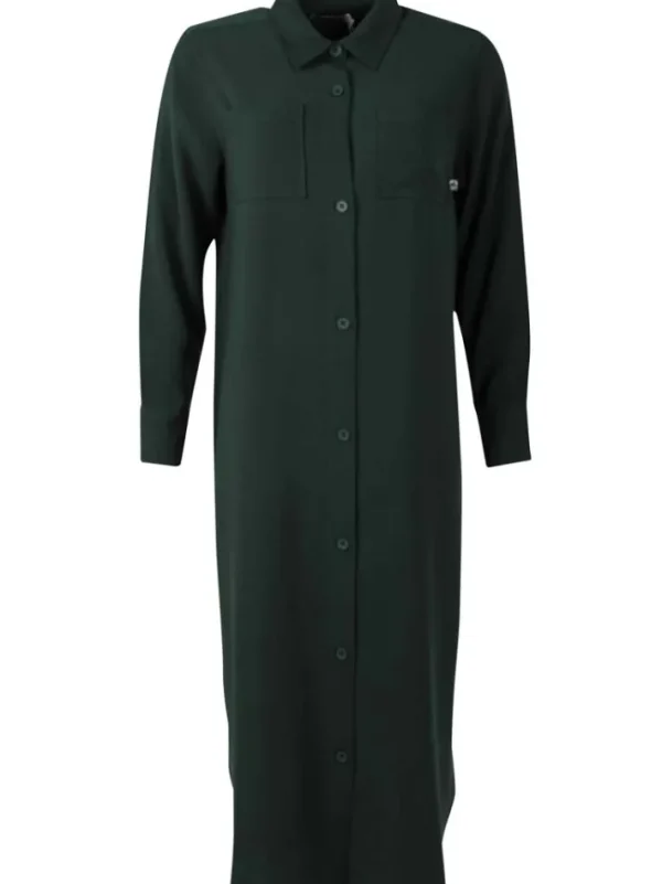 Daneminna Ecovero Dress Dark Forest