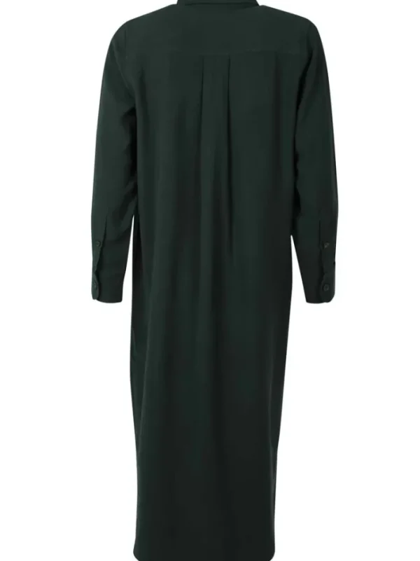 Daneminna Ecovero Dress Dark Forest