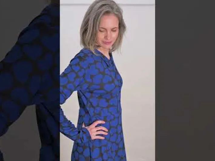 danemusical_interlock_dre_7.webp Danemusical Interlock Dress Deep Blue HEARTTHROB