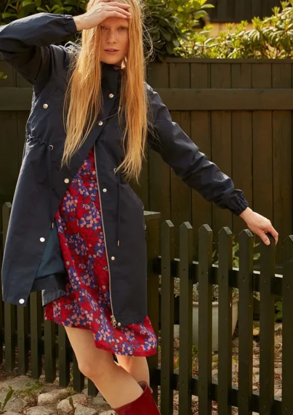 Danenora Midseason Parka Navy