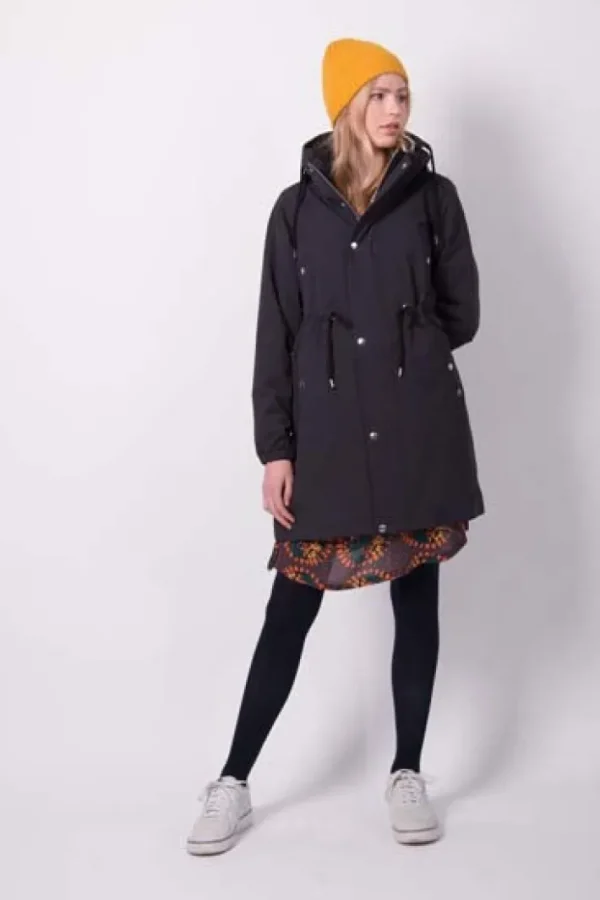 Danenora Winter Parka Black